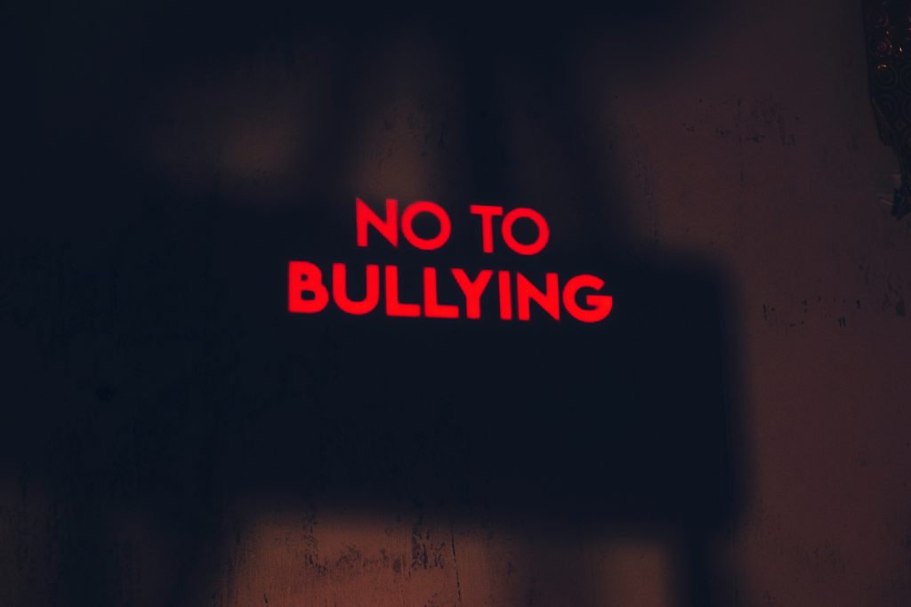 Anti-Bullying message