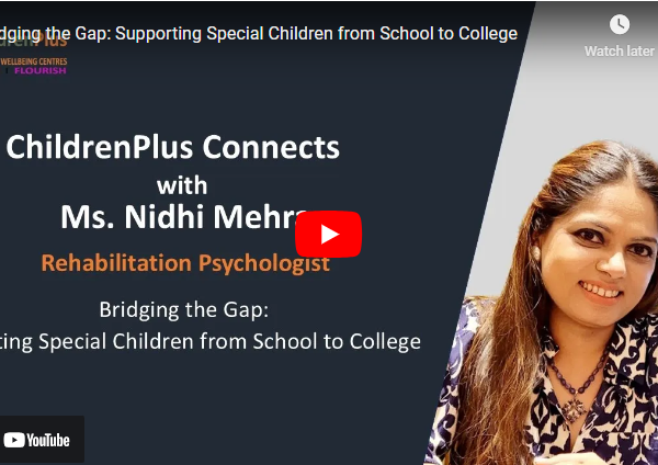 ChildrenPlus Connects in conversation with Nidhi Mehra