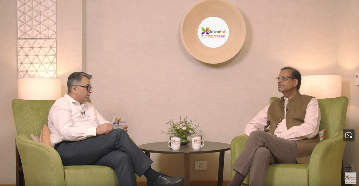 Mr Ashok Pandey in conversation with Mr Vishal Sharma, CEO of ChildrenPlus