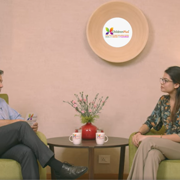 RCI Registered Clinical Psychologist Ms Ria Mahanty in conversation with Mr Vishal Sharma CEO of ChildrenPlus about Autism
