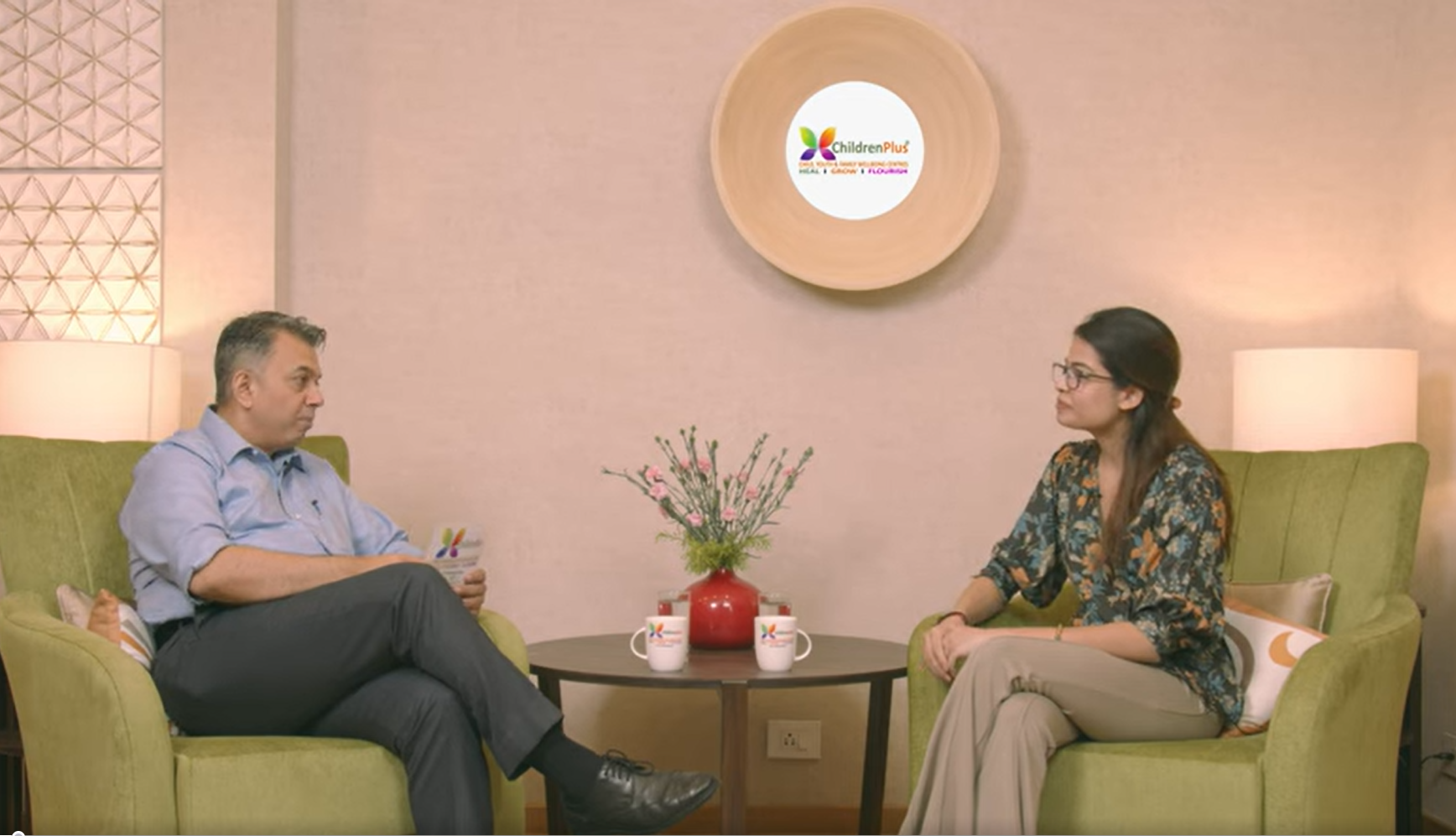 RCI Registered Clinical Psychologist Ms Ria Mahanty in conversation with Mr Vishal Sharma CEO of ChildrenPlus about Autism